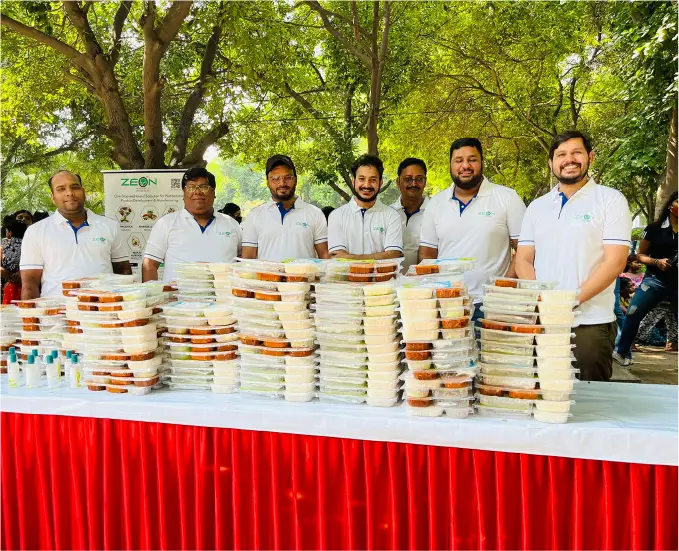 Food donation drive by Zeon Lifesciences